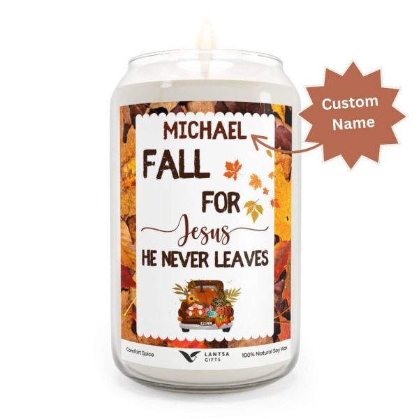 Fall Faith-Based Candle
