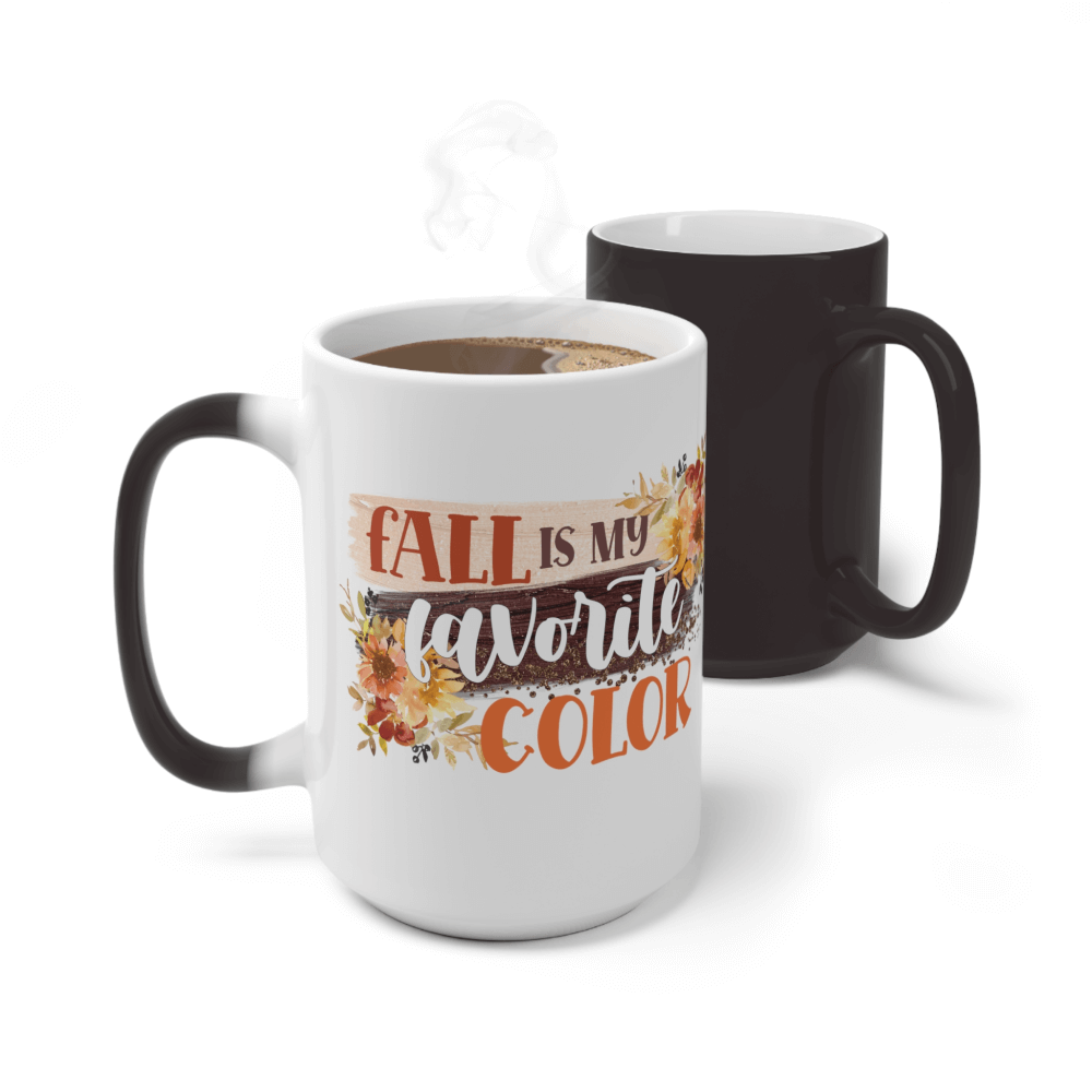 Fall Color Changing Mug