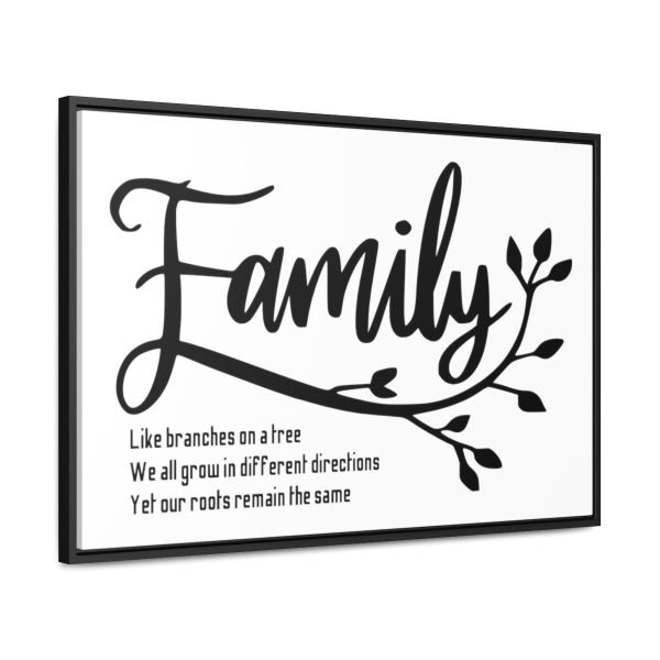 Family Tree Canvas with wood frame