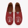 France Eiffel Tower Stylish Casual Shoe by Lantsa Gits Red