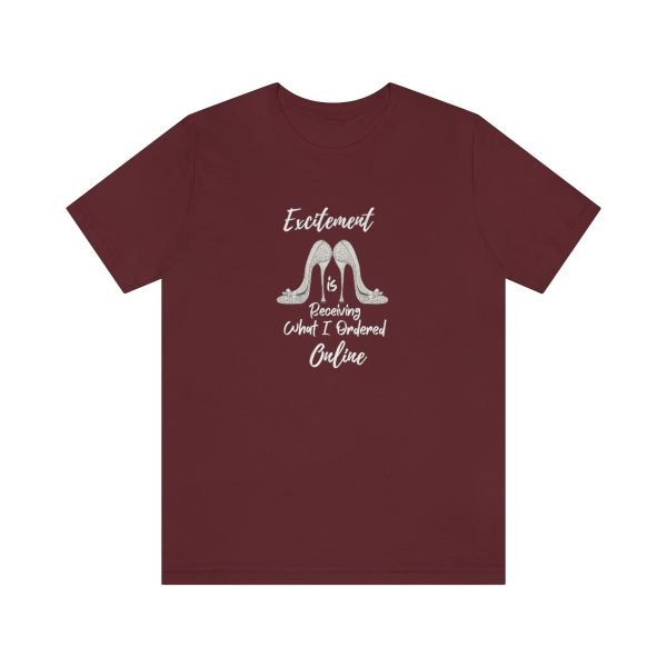 Excitement T-Shirt Burgundy