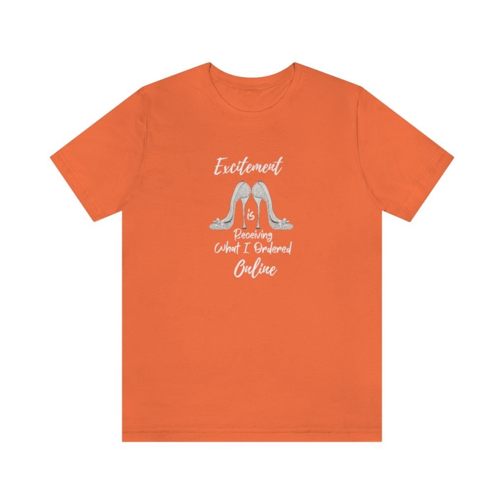 Excitement T-Shirt Orange