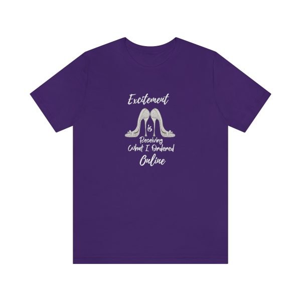 Excitement T-Shirt Purple