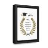 Personalized Graduation Wishes Gallery Frame