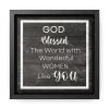Wonderful Women Gallery Canvas Wood Frame