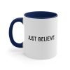 You Are Qualified Just Believe Coffee Mug Navy