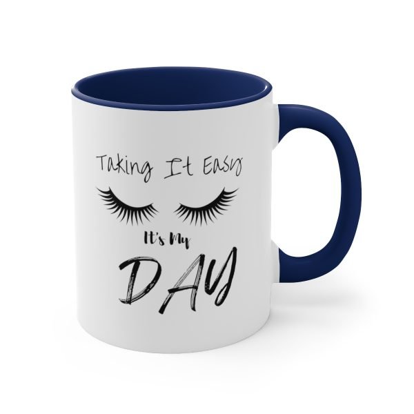 Taking It Easy Coffee Mug Blue