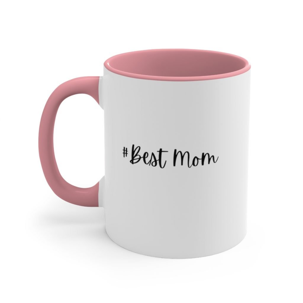 Mom Beautiful Smart Accomplished All The Above Coffee Mug Pink