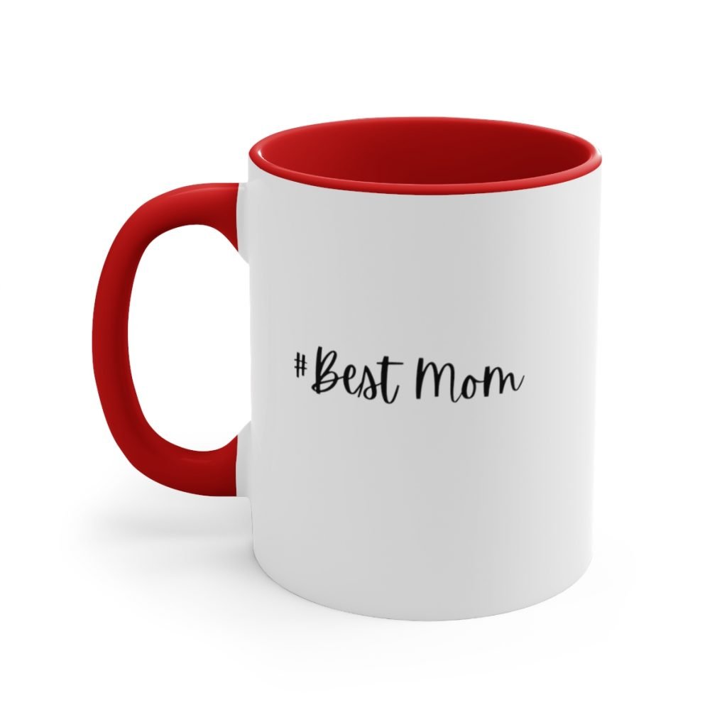 Mom Beautiful Smart Empowered All The Above Coffee Mug Red