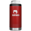 Chemical Elements With Woman Profile Slim Koozie Red