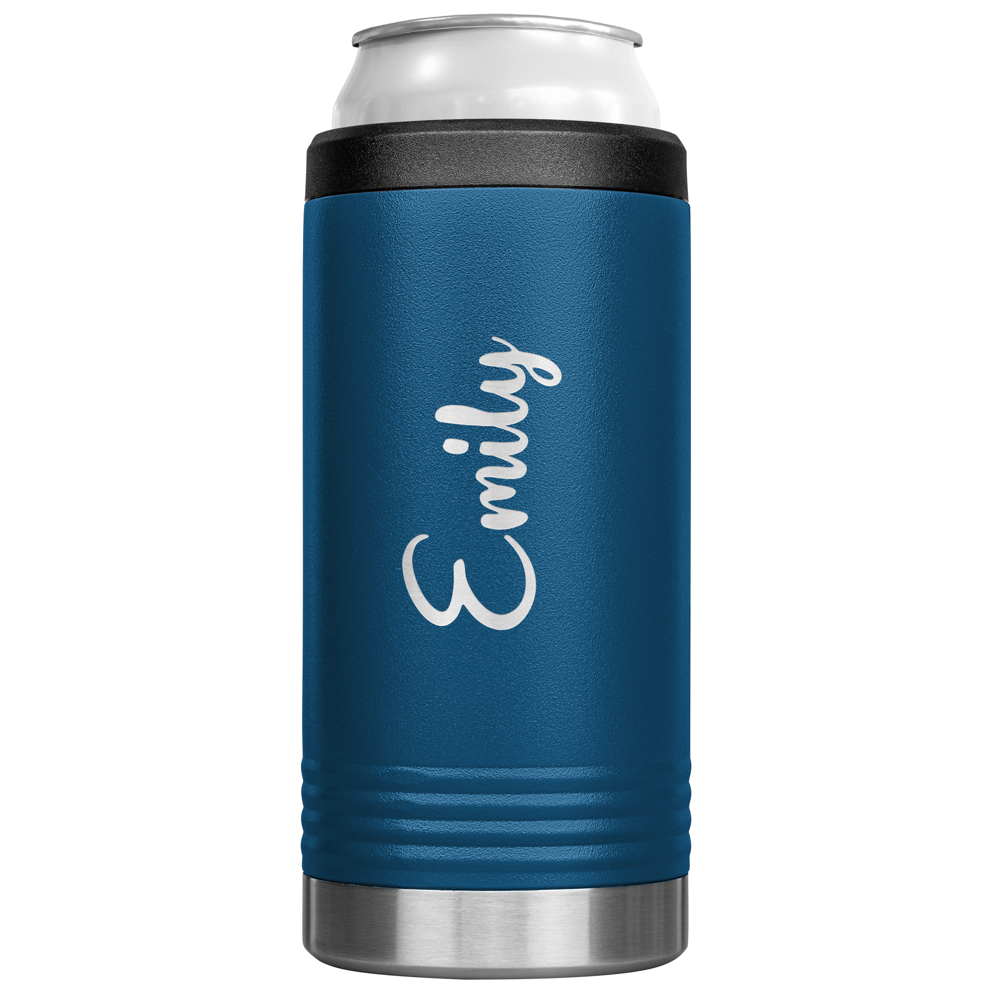 Outdoor Squad Personalized Slim Seltzer Koozie, Engraved Camping