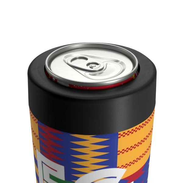 African Pattern Personalized Can Holder