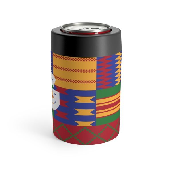 African Pattern Personalized Can Holder