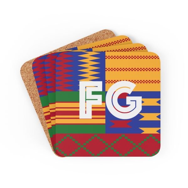 African Pattern Custom Coasters