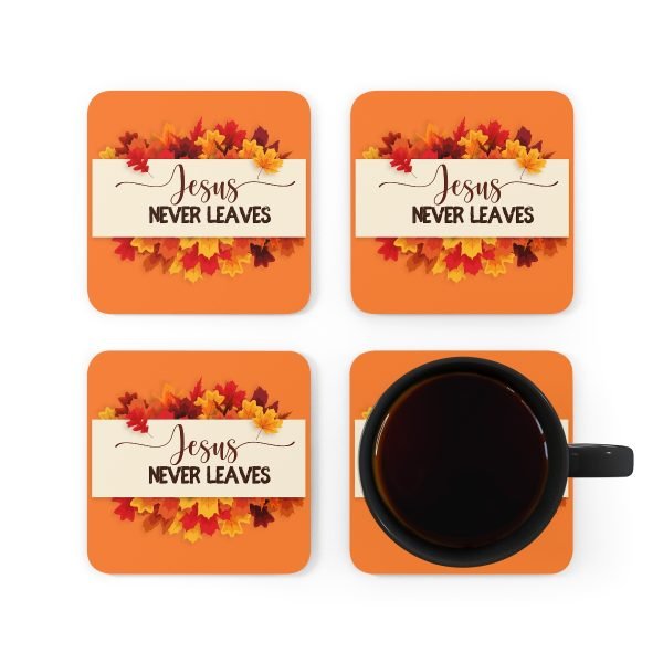 Jesus Never Leaves Coasters