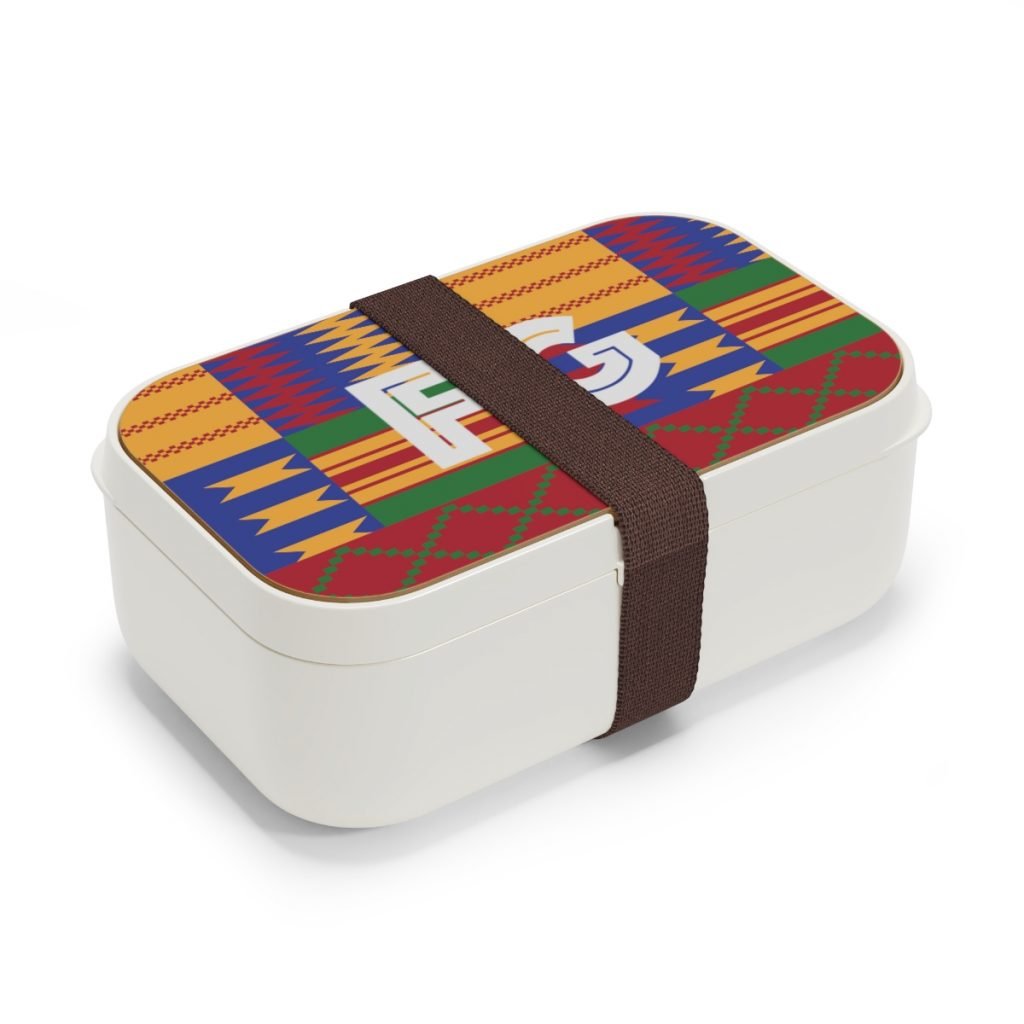 Custom Bento Lunch Box African Pattern