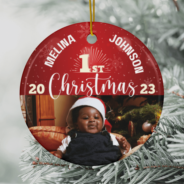 Baby First Christmas Ornament