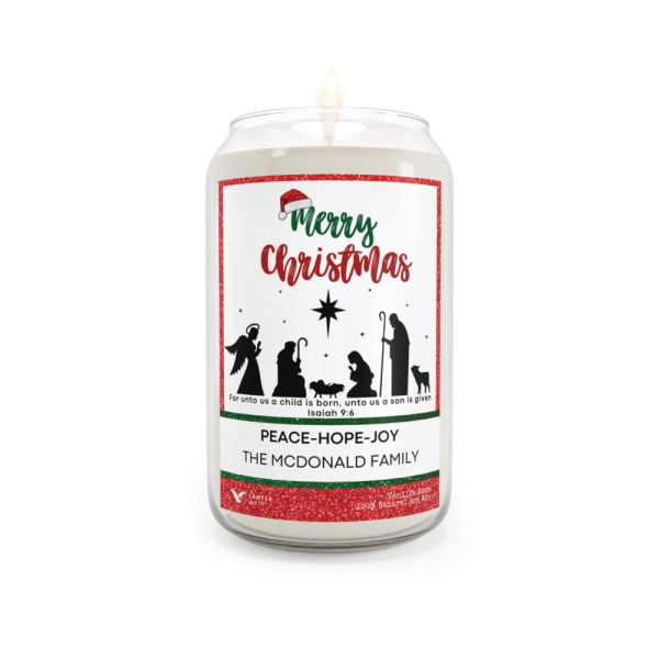 Merry Christmas Candle