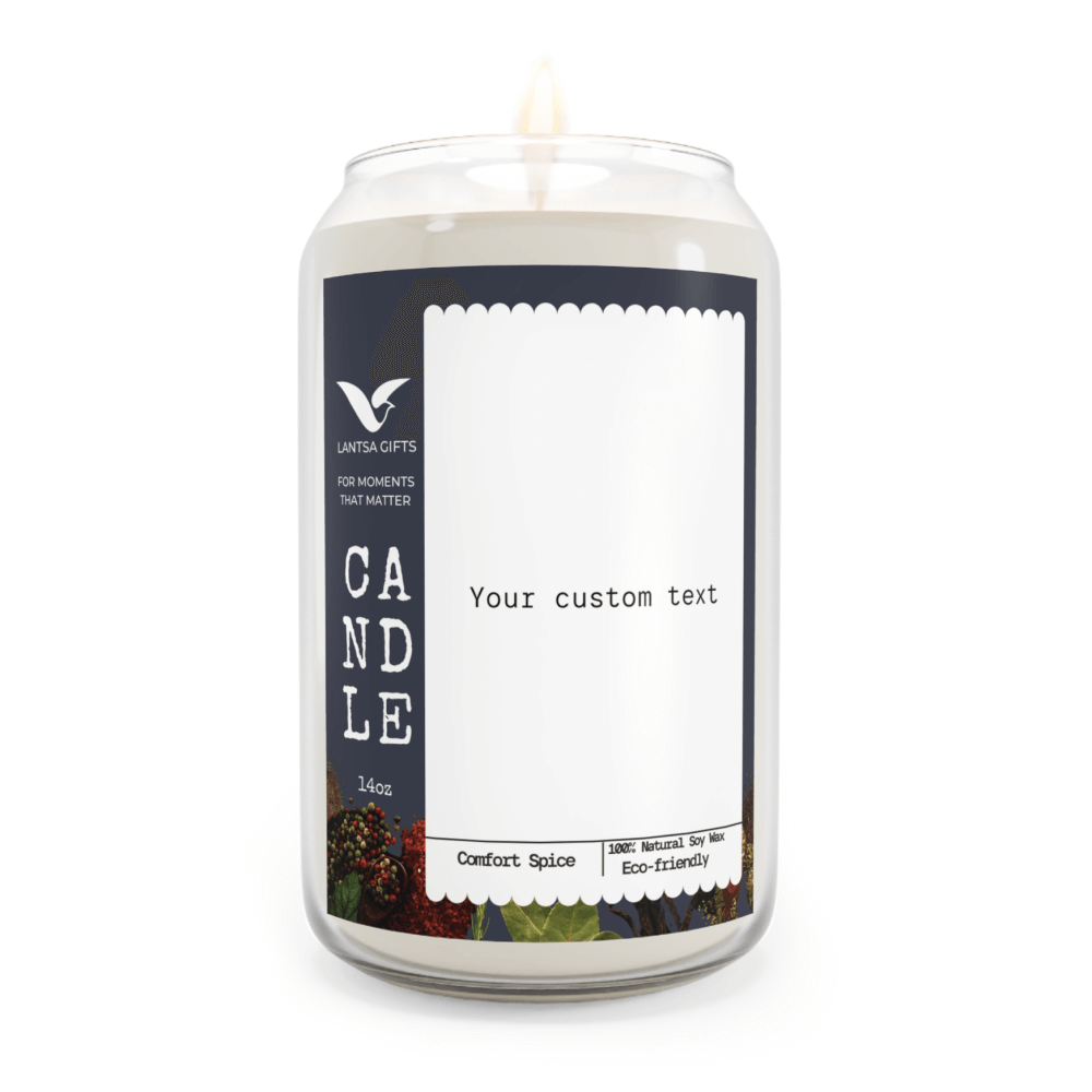 Write Your Own Words Custom Candle