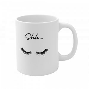 shh coffee mug