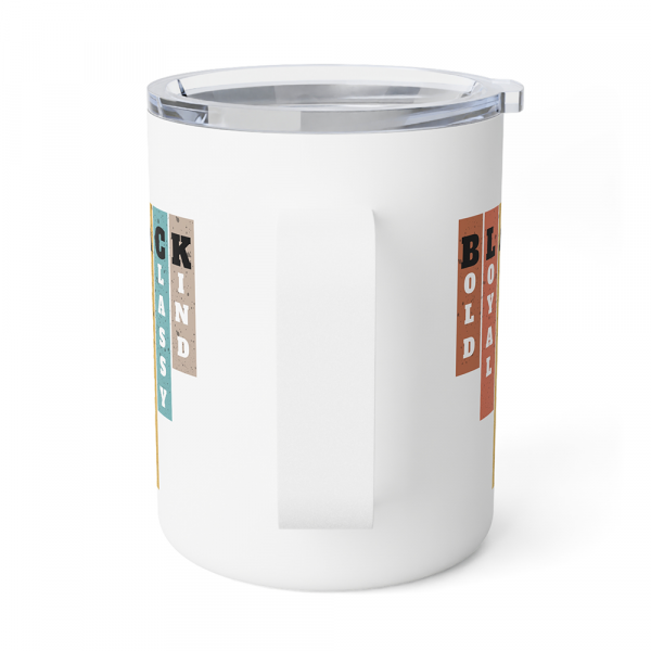 B-L-A-C-K Insulated Coffee Mug