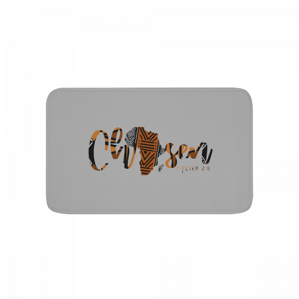 Chosen African Pattern Memory Foam Bath Mat