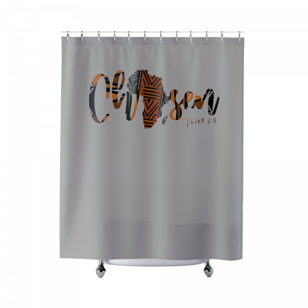 Chosen African Pattern Shower Curtain