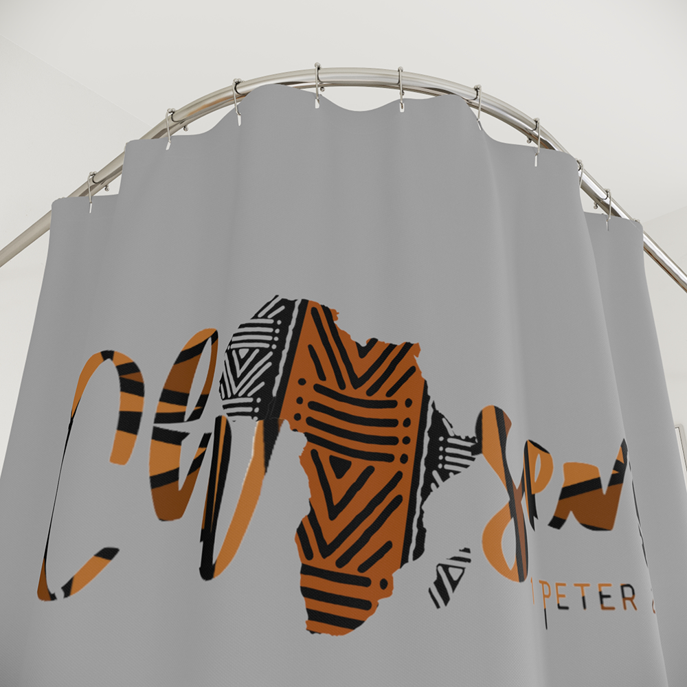 Chosen African Pattern Shower Curtain