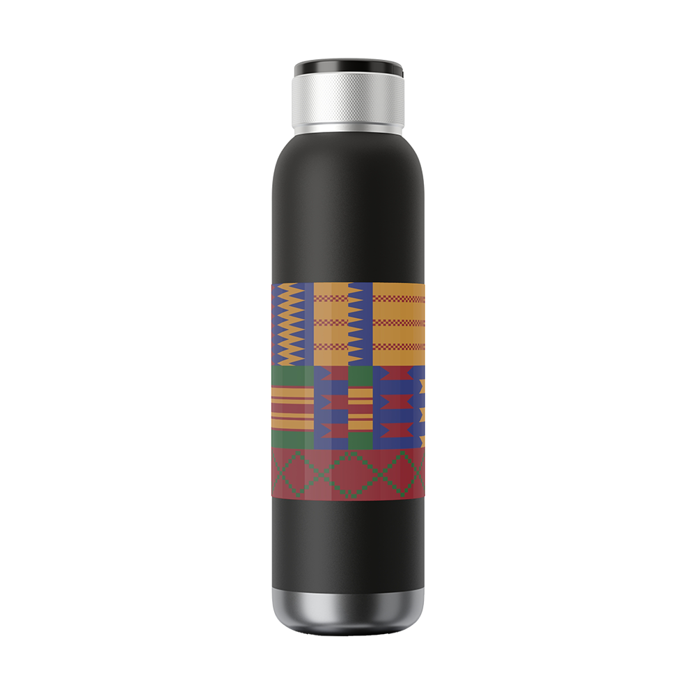 Personalized African Pattern Bluetooth Speaker Water Bottle