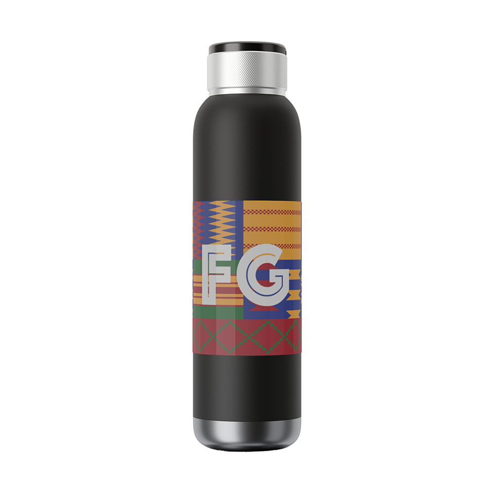 Personalized African Pattern Bluetooth Speaker Water Bottle