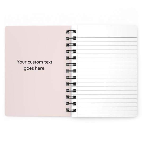 Custom Inspirational Notebook