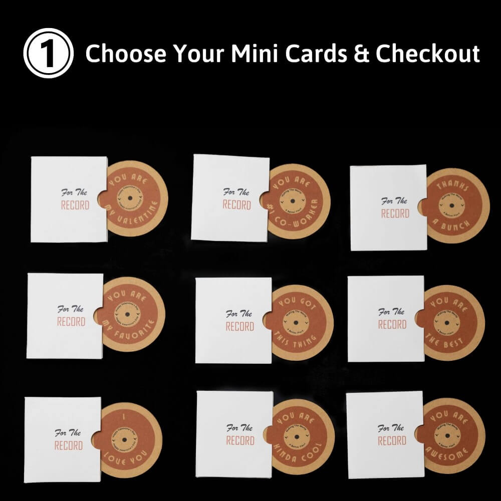 Mini cards set