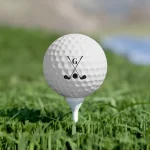 Style 2 Initial With Golf Clubs