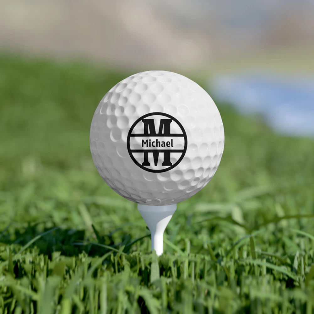 Personalized Name Monogram Golf Balls