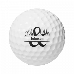 Personalized Name Monogram Golf Balls