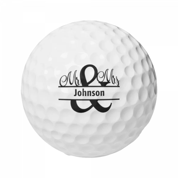 Personalized Name Monogram Golf Balls