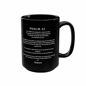 Psalm 23 The Lord Is My Shepherd Mug