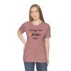 Jesus Cares T-Shirt Heather Mauve