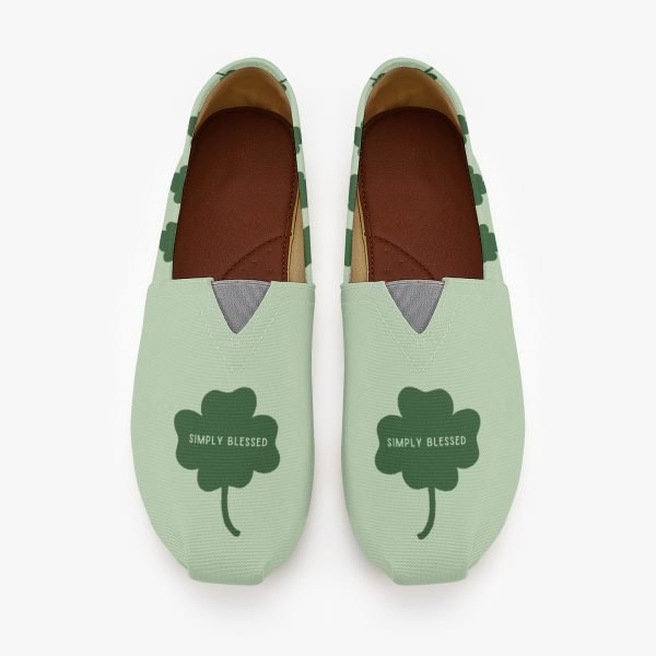 St. Patrick's Day Canvas Toms Shoe