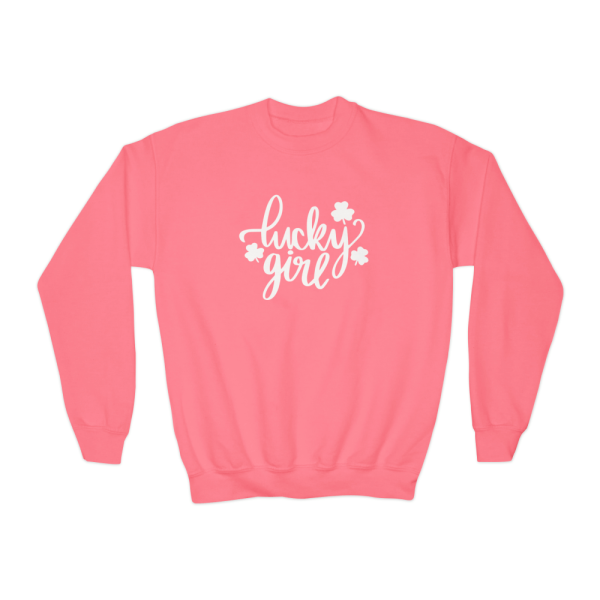 Lucky Girl Shamrock Sweatshirt