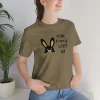 Easter T-Shirt Some Bunny Loves Me Heather Olive