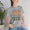 Spring T-Shirt Athletic Heather Grey