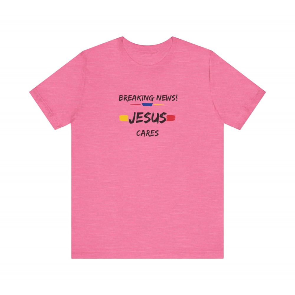 Jesus cares t-shirt