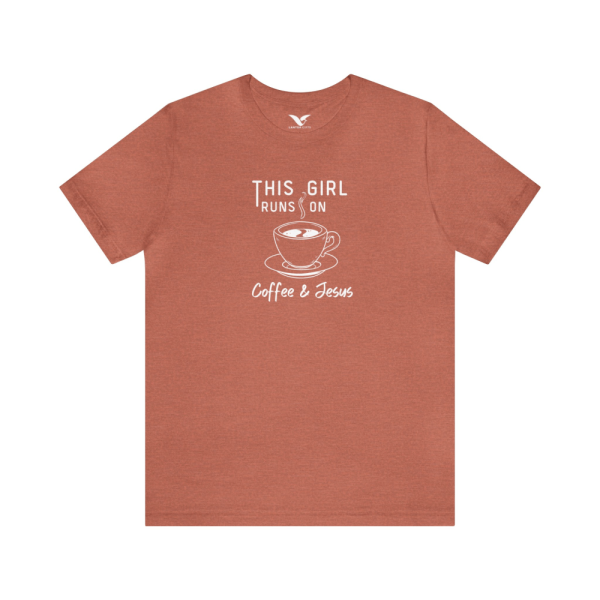 Jesus and coffee t-shirt