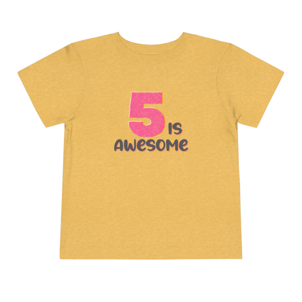 Toddler Custom Birthday T-Shirt