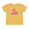 Toddler Custom Birthday T-Shirt