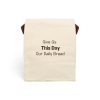 Canvas Lunch Bag Give Us Our Daily Bread Inspirational Lunch Bag