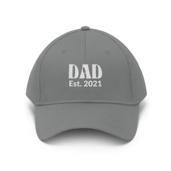 Mom Dad Established Year Embroidered Cap Custom Hat