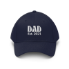 Mom Dad Established Year Embroidered Cap Custom Hat