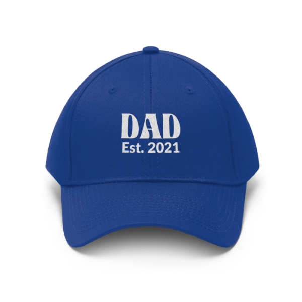 Mom Dad Established Year Embroidered Cap Custom Hat